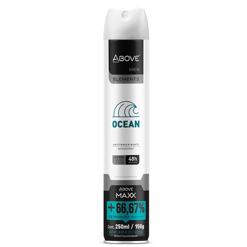 Desodorante Above Men Ocean Aerosol 250ml