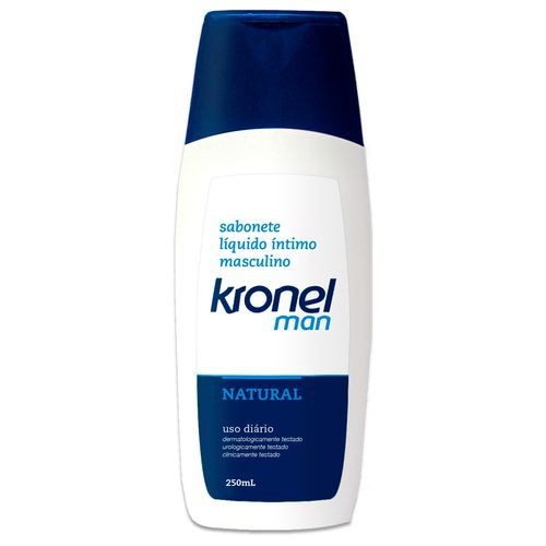Kronel Man Natural Sabonete Líquido Íntimo Masculino 250ml