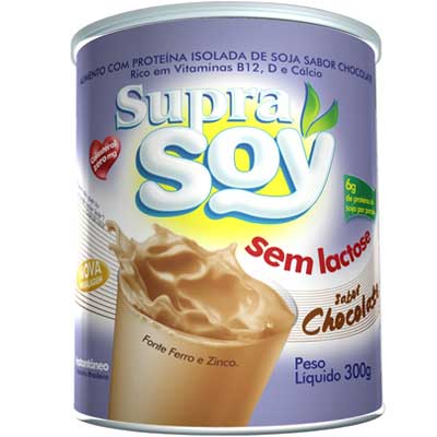 Leite Supra Soy Sem Lactose Chocolate 300g