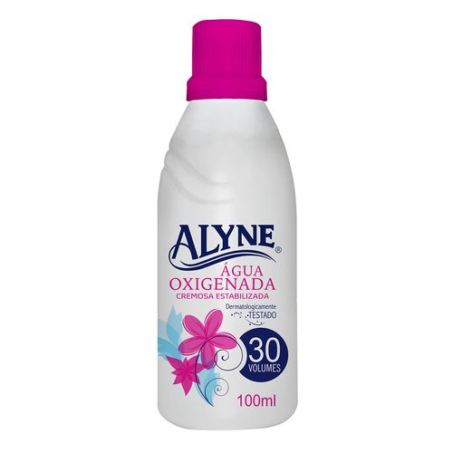 Água Oxigenada Alyne 30v Cremosa Com 100ml