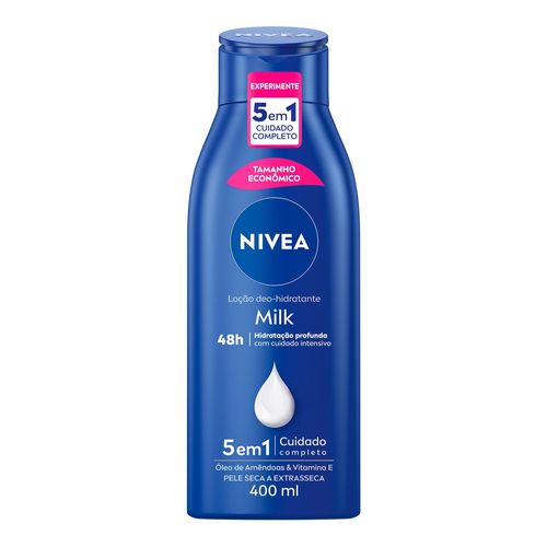 NIVEA Loção Hidratante Milk Pele Seca a Extrasseca 400ml
