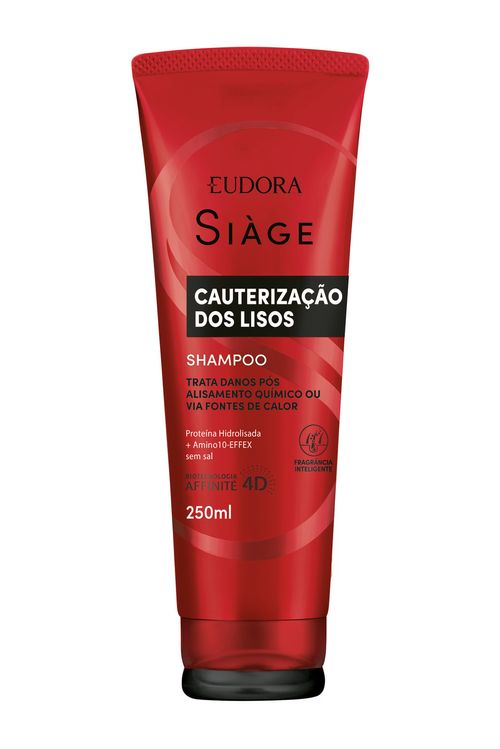 Shampoo Eudora Siàge Cauterização Dos Lisos 250ml