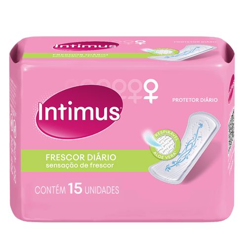 Protetor Diário Intimus Frescor Diário C/perfume - 15 Unidades