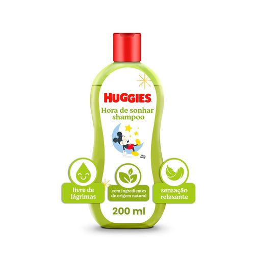 Shampoo Huggies Hora de Sonhar para bebê – 200ml