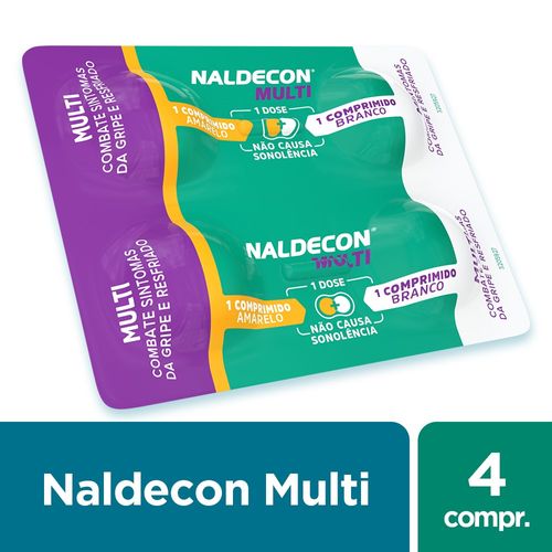 Naldecon Multi – Blister 4 Comprimidos