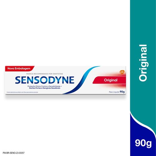 Sensodyne Original Creme Dental Para Dentes Sensíveis 90g