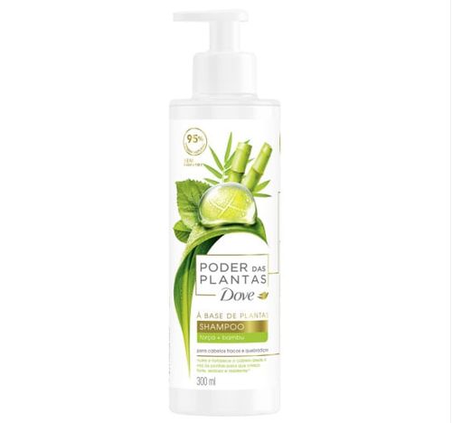 Shampoo Dove Poder Das Plantas Força+bambu 300ml