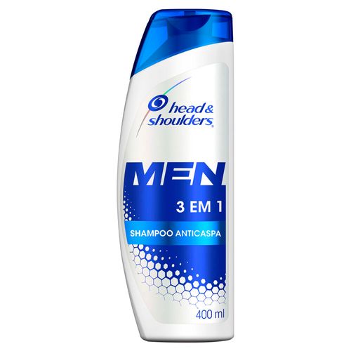 Shampoo Anticaspa Head & Shoulders Men 3em1 400ml