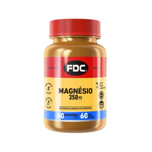 Magnesio 350mg Com 60 Comprimidos Fdc