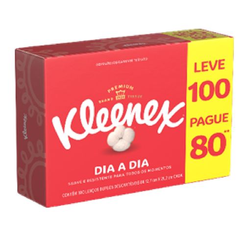 Lenc Kleenex Original Leve 100 Pague 80