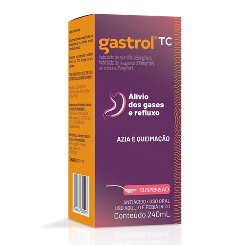 Gastrol TC Antiácido Solução Oral 240ml