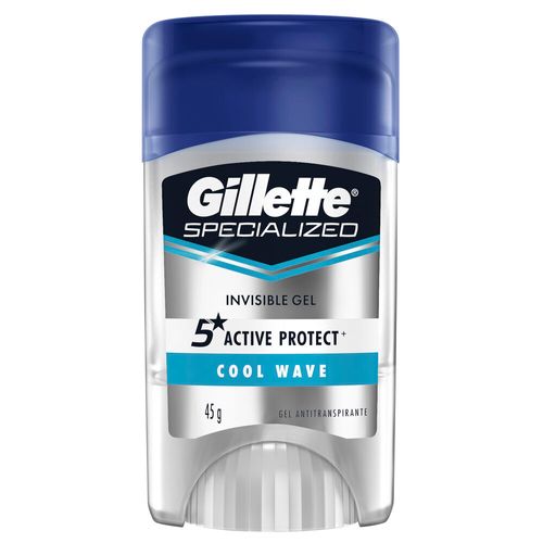 Desodorante Gel Antitranspirante Gillette Cool Wave 45g