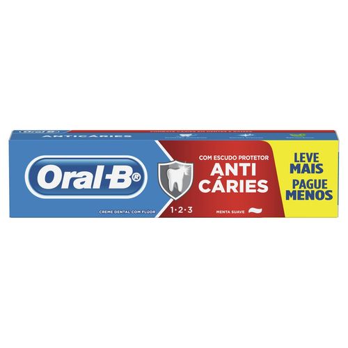 Creme Dental Oral B Anti-Caries Menta 150g