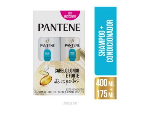 Kit Pantene Shampoo Brilho Extremo 350ml + Condicopnador 175ml