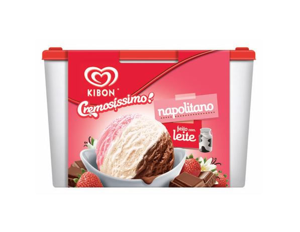 Sorvete Napolitano Pote 2l