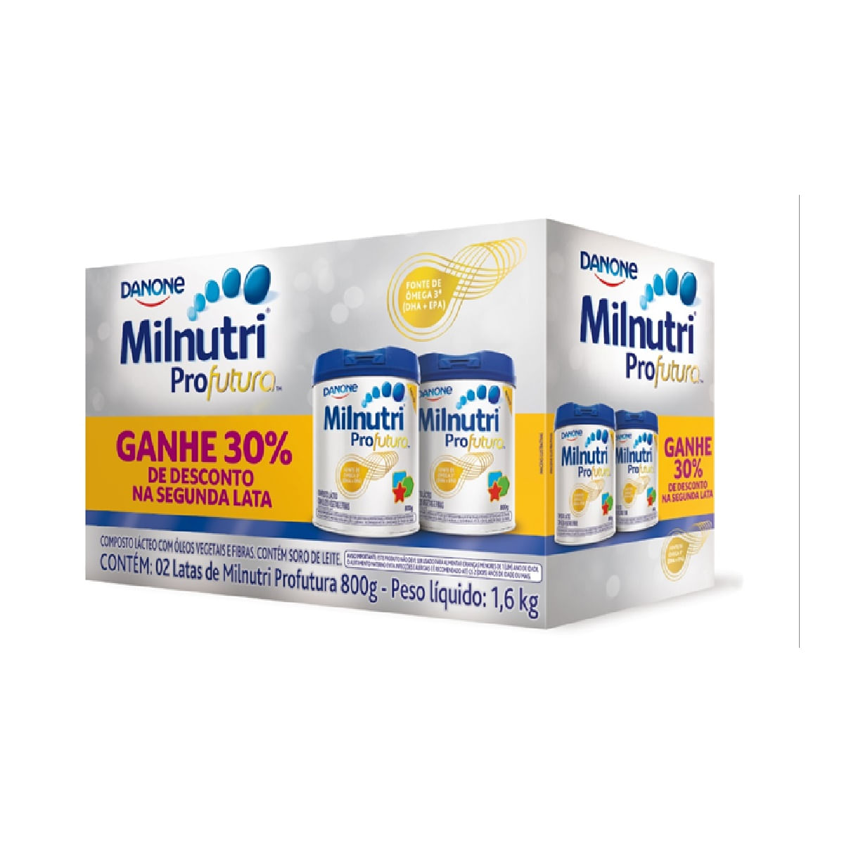 Milnutri Profutura 800g 30% De Desconto Na Segunda Unidade