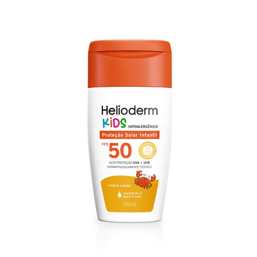 Protetor Solar Helioderm Kids Fps50 120ml