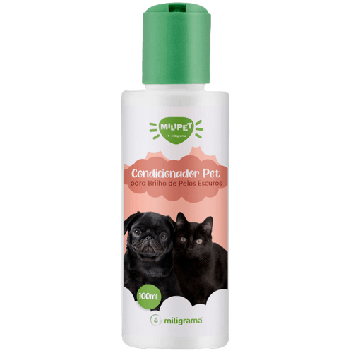 Condicionador Pet para Brilho de Pelos Escuros 100ml