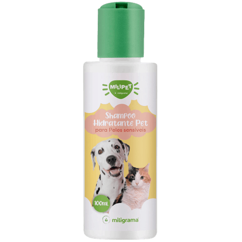 Shampoo Hidratante Pet para Peles Sensíveis 100ml