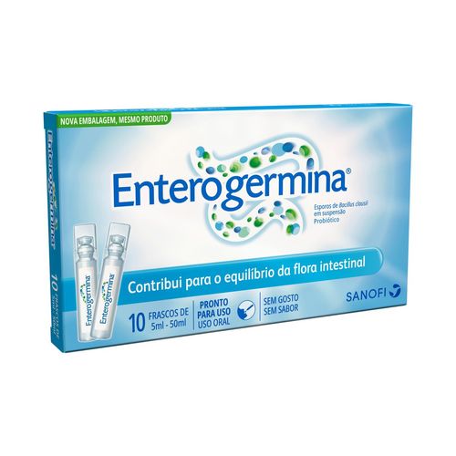 Probiótico Enterogermina 10 Frascos De 5ml