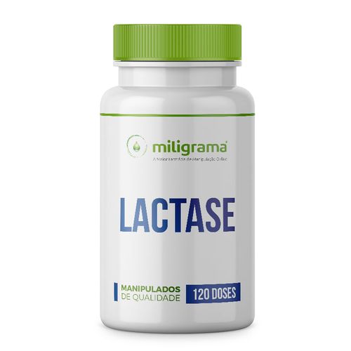 Lactase 500mg 120 Cápsulas