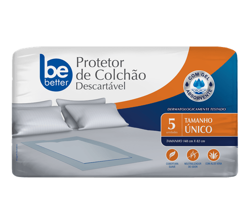 Prot De Colchao Be Better Tam Unico 5und