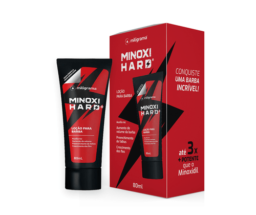 MinoxiHard Loção para Barba 80ml