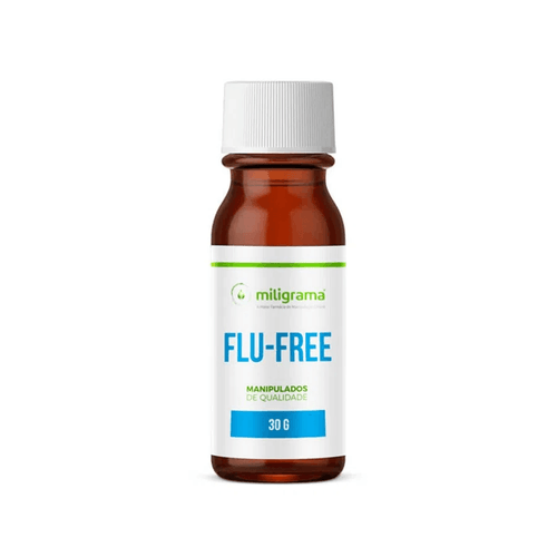 Flu-Free Homeopatia para Gripes e Resfriados Glóbulos 30g