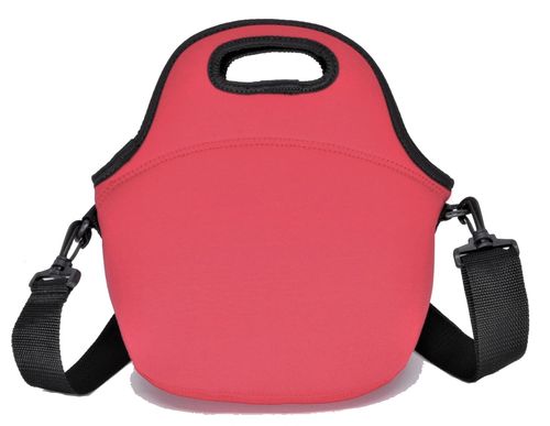 Lancheira Bolsa Térmica Marmita Fitness Neoprene  - Diversos Modelos | Vermelho