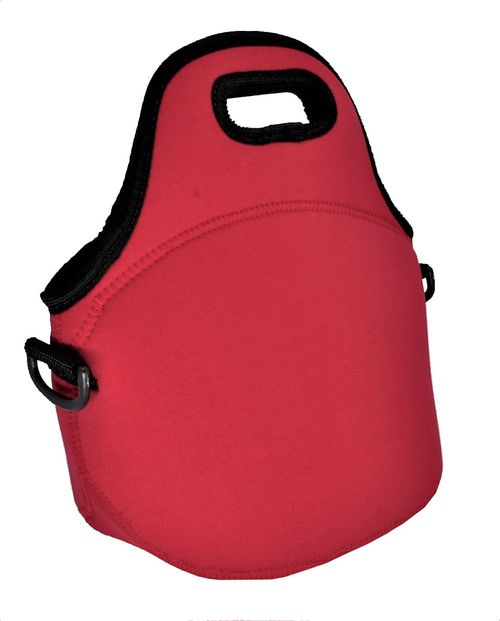 Lancheira Bolsa Térmica Marmita Fitness Neoprene  - Diversos Modelos | Vermelho