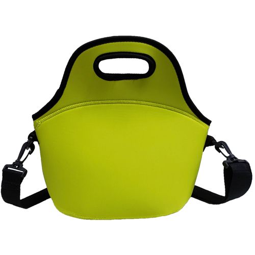 Lancheira Bolsa Térmica Marmita Fitness Neoprene  - Diversos Modelos | Mostarda