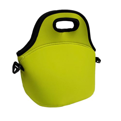 Lancheira Bolsa Térmica Marmita Fitness Neoprene  - Diversos Modelos | Mostarda