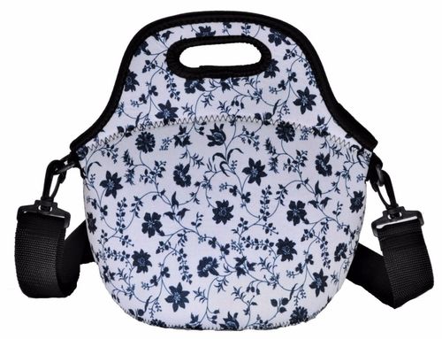 Lancheira Bolsa Térmica Marmita Fitness Neoprene  - Diversos Modelos | Flores