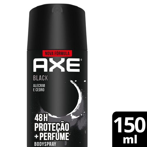 Desodorante Axe Black Bodyspray Aerossol 152ml