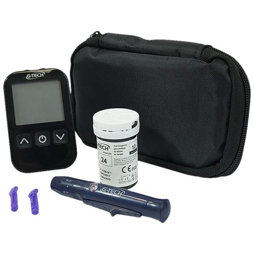 Kit Medidor de Glicemia G-Tech Lite