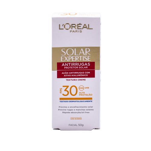 Protetor Solar Facial Anti-rugas Fps 30 De Loréal Paris 50g