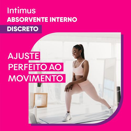 Absorvente Interno Intimus® Discreto Médio - 8 un