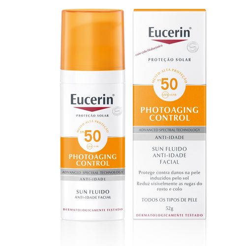 Eucerin Sun Creme Antirrugas Facial Dia FPS50 50G