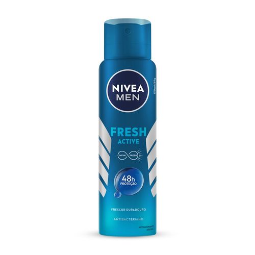 Desodorante Nivea Men Antitranspirante Aerossol Fresh Active Com 150ml
