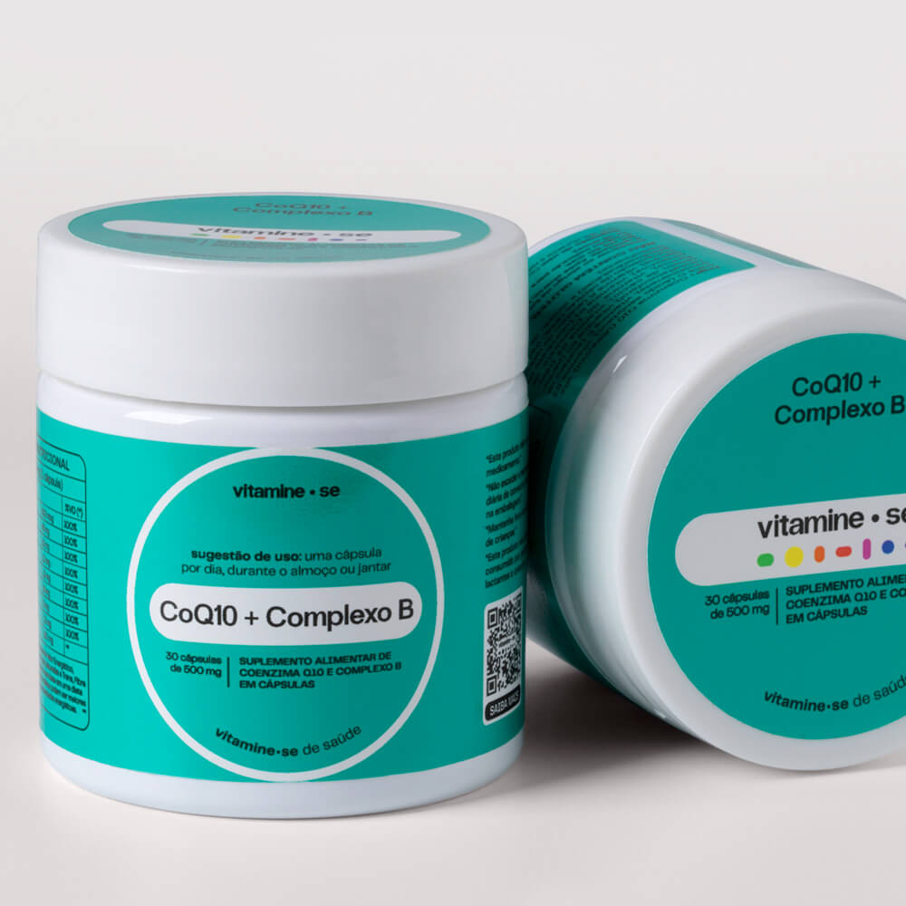 CoQ10 + Complexo B Vitamine-se 30 Cápsulas