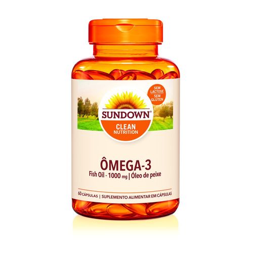 Omega 3 Sundown Fish Oil 1000mg Cpd/60