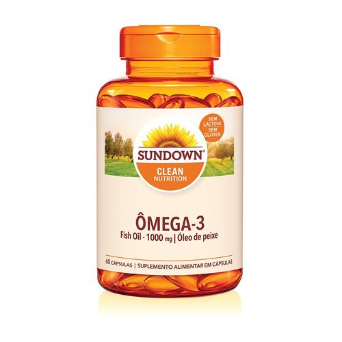 Omega 3 Sundown Fish Oil 1000mg Cpd/60