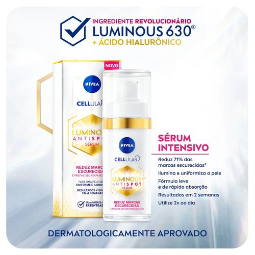 Sérum Nivea Cellular luminous 630º antispot 30ml