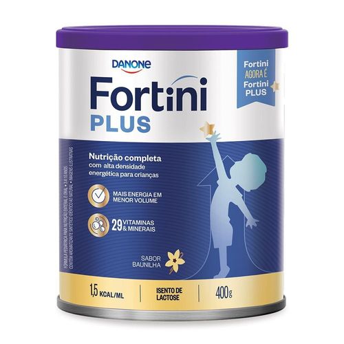 Fortini Plus Pó Sabor Baunilha 400g