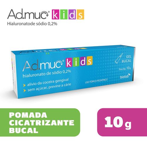 Gel Bucal Ad Muc Kids 10g