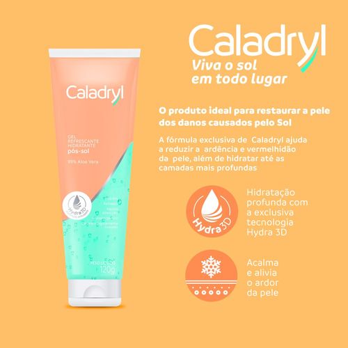 Caladryl Pos Sol Aloe Vera Gel 120g