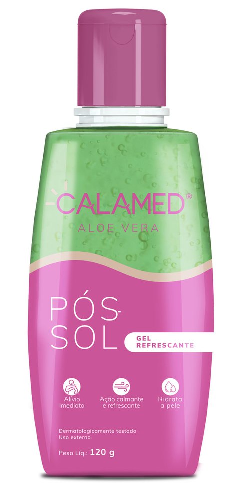 Calamed Pós-Sol Aloe Vera Gel Hidratante 120g