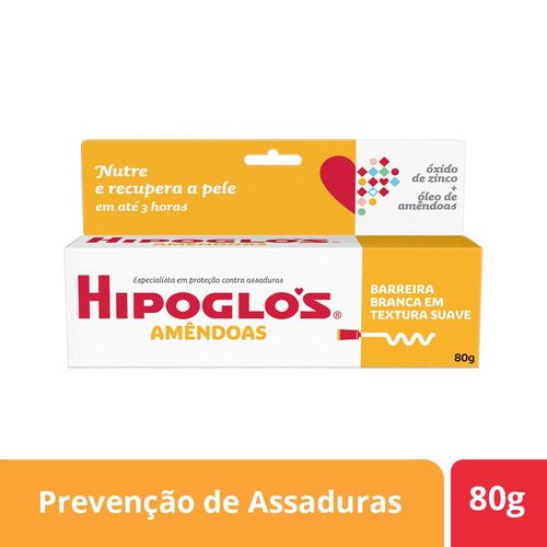Hipoglós Amêndoas Creme Preventivo De Assaduras, 80g