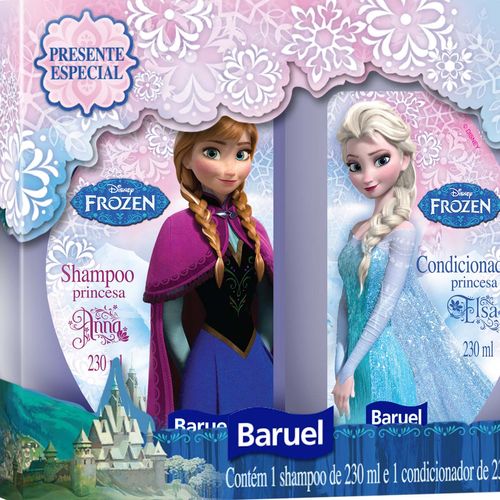 Shampoo + Condicionador Disney Frozen Princesas 230ml