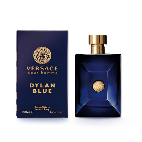 Dylan Blue Pour Homme Versace Eau de Toilette Masculino 200ml